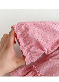 Generic طفل، أنثى، طفل تنورة طويلة من القطن، حقيبة بأكمام طويلة، سترة ضرطة، جمبسوت  - Image 4