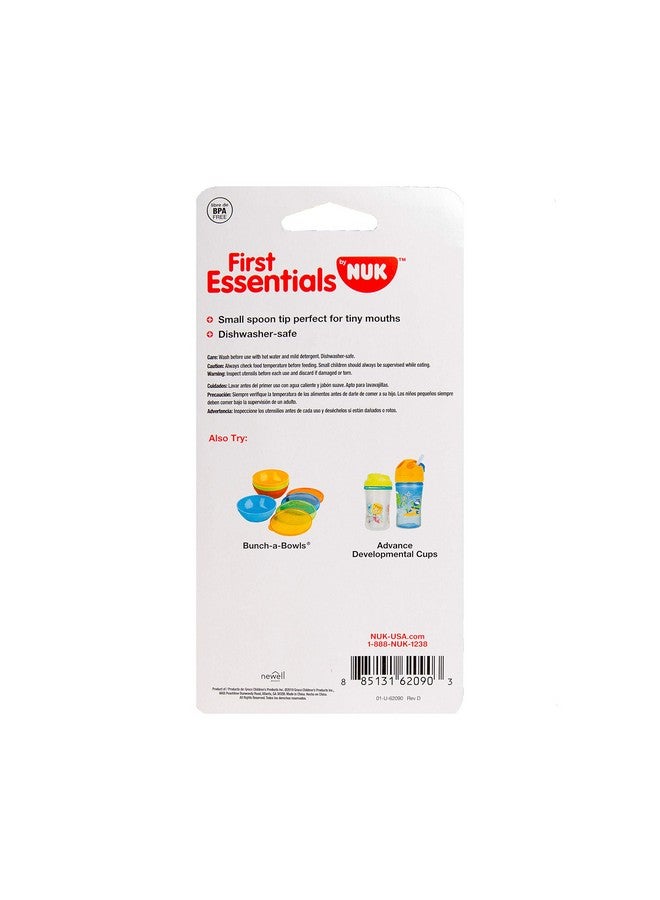 NUK First Essentials By Nuk Softbite Infant Spoons - Image 4