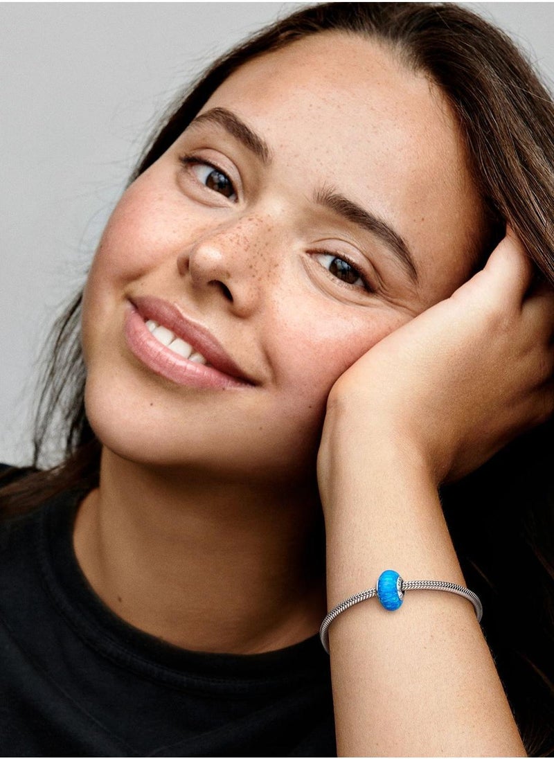 PANDORA Opalescent Ocean Deep Blue Charm - Image 5