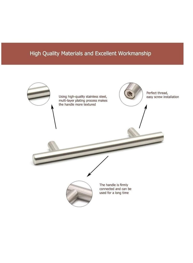 عباسلي درج خزانة المطبخ المصنوع من الفولاذ المقاوم للصدأ على شكل حرف T - Image 2