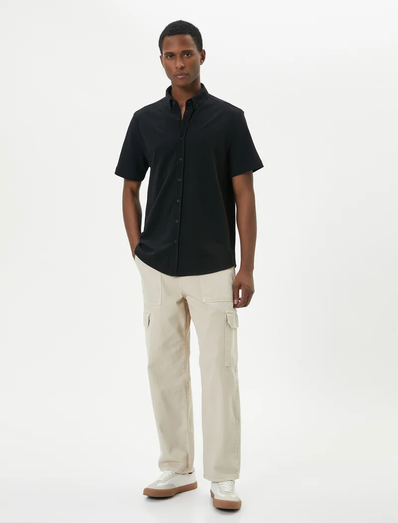 KOTON Koton | Solid Short Sleeves Shirt