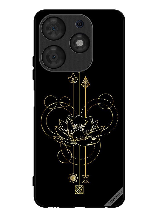 Covernex Protective Case Cover For Tecno Spark 10 Pro Modern Flower Art - Image 1