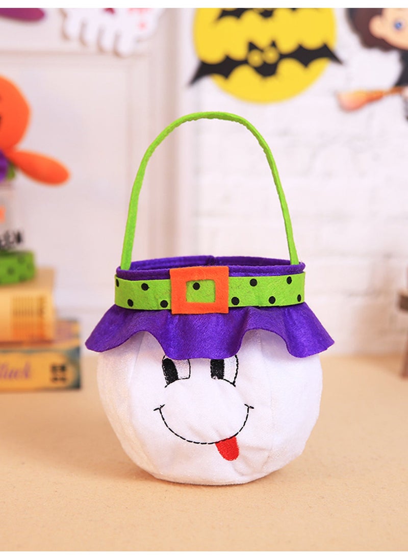 Loquat Witch Pumpkin Candy Bag for Kids W-WS29 Ghost Cartoon Candy Bag