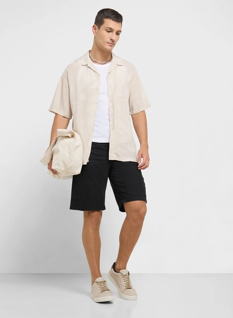 ج ج ريبل من جاك و جونز Jrebcarlos Rebel Cargo Short