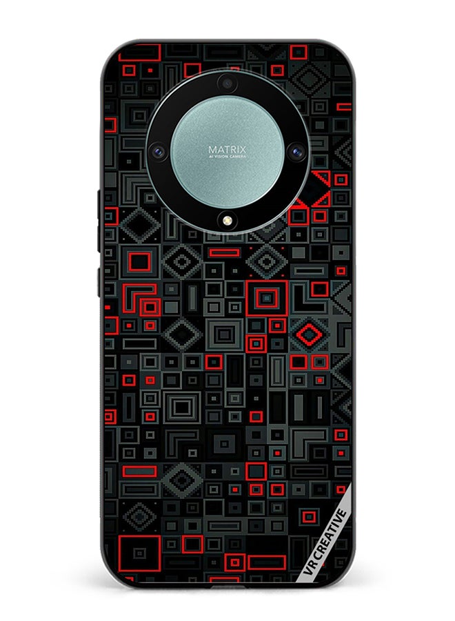 VR CREATIVE Protective Case Cover For Honor X9b Abstract Design Multicolour - Image 1