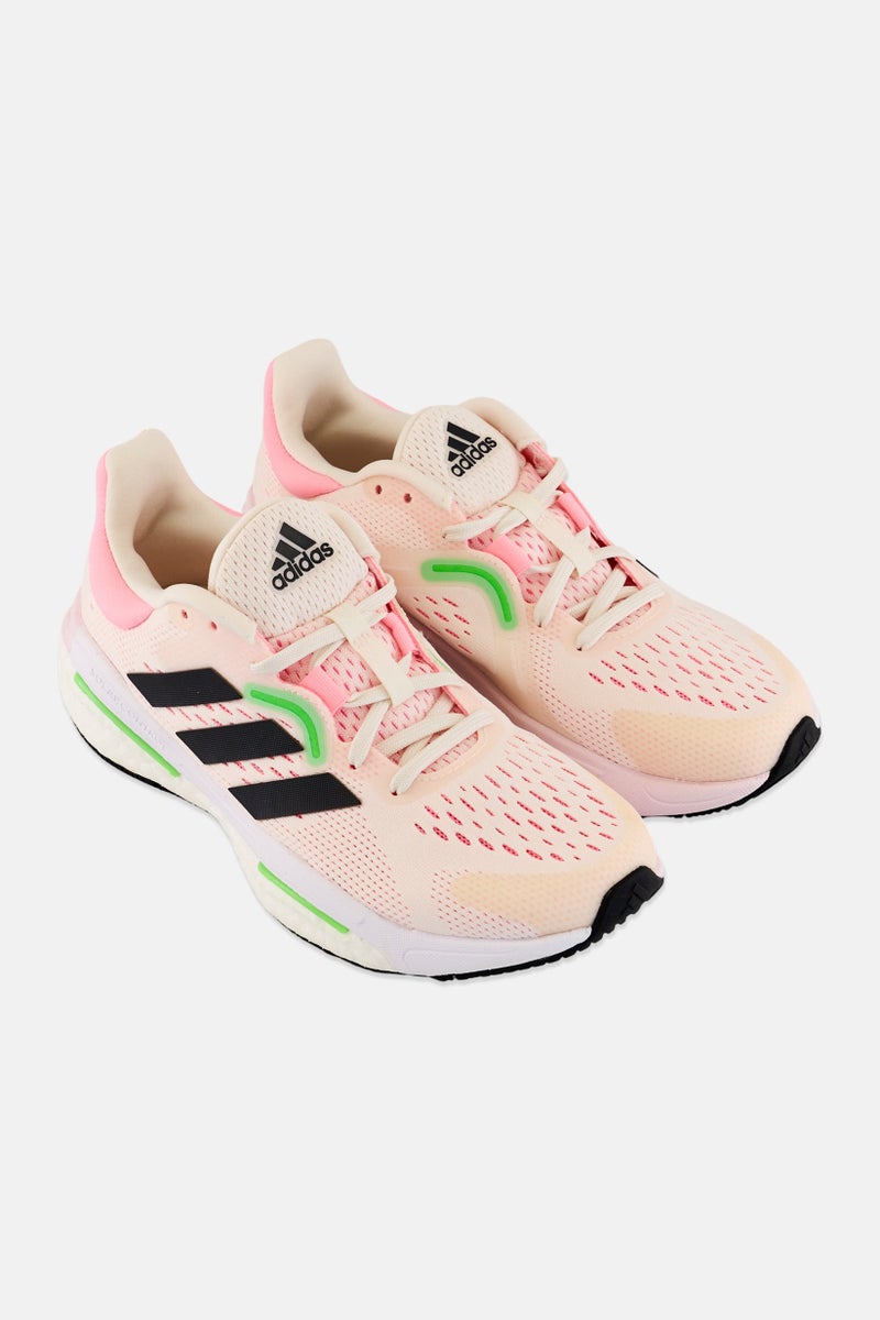Adidas Women Solar Control Lace Up Running Shoes, Peach - Image 4