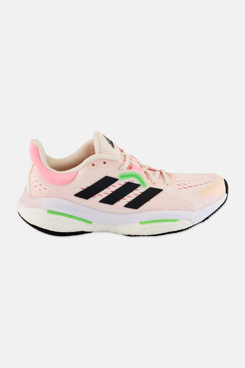 Adidas Women Solar Control Lace Up Running Shoes, Peach - Image 2