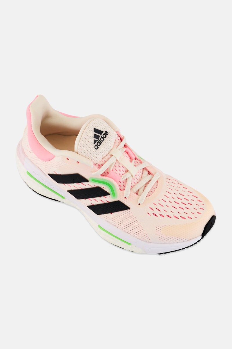 Adidas Women Solar Control Lace Up Running Shoes, Peach - Image 1