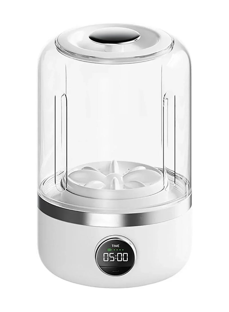 1L Mini Rechargeable Washing Machine Underwear cleaner Travel Portable  Socks Washing Machine Dehydratable Portable Laundry Bucket  - Image 1
