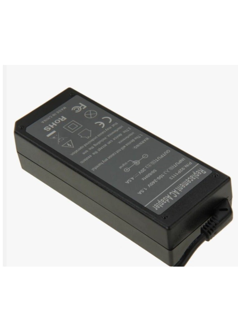 Terabyte 20V 4.5A AC Adapter for IBM/Lenovo Laptops - 7.9mm x 5.5mm Output Tip - Image 3