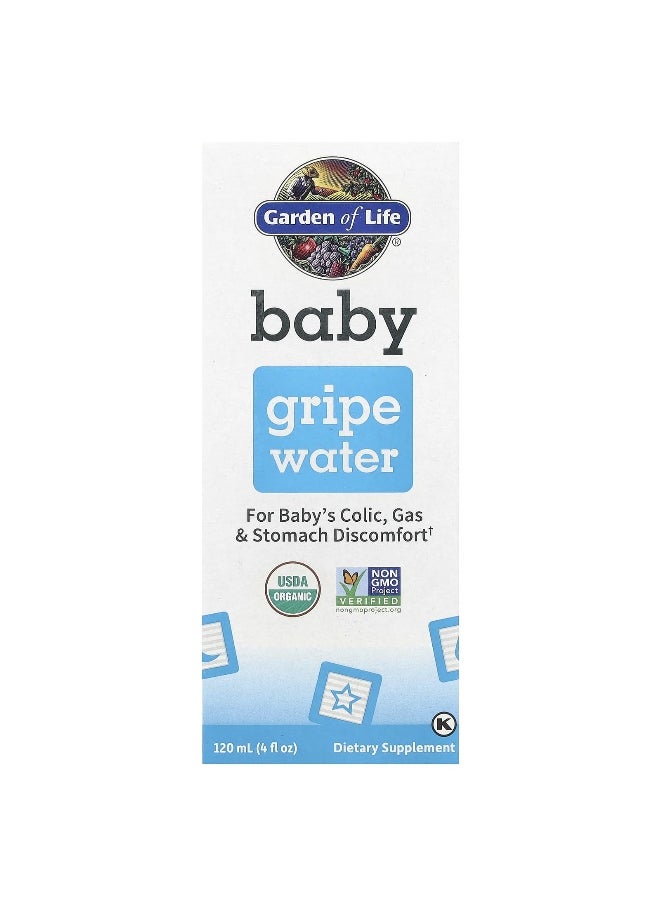 Garden of Life Garden of Life, Baby, Gripe Water, 4 fl oz ( 120 ml)  - Image 1