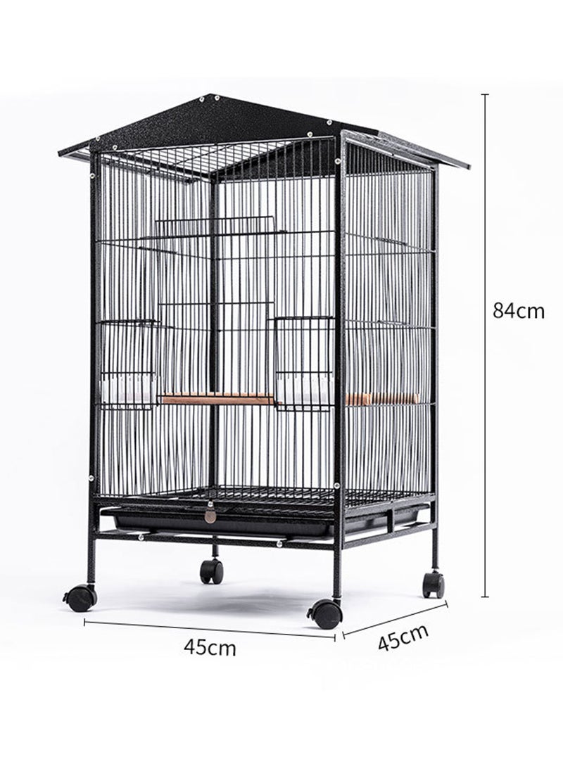 Kidle Large Parrot Bird Cage Outdoor Metal Bird Cage  - Image 2