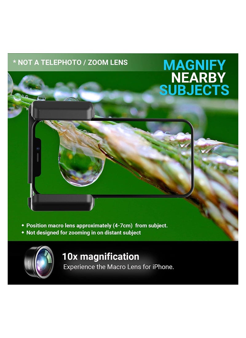 SYOSI - 100mm Macro Lens with CPL for Smartphone,HD Macro Photography Lens for iPhone, Samsung,Oneplus, Android Phone(Fits for Almost of),Cell Phone Macro Lens Attachment - Image 1