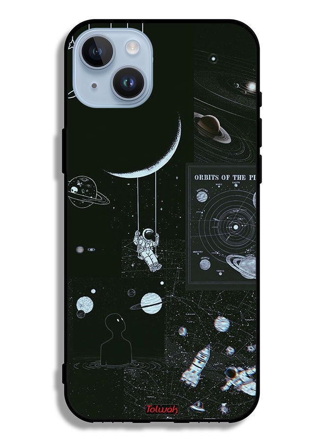 Tolwak Apple iPhone 14 Plus Protective Case Orbits Of The Planets - Image 2