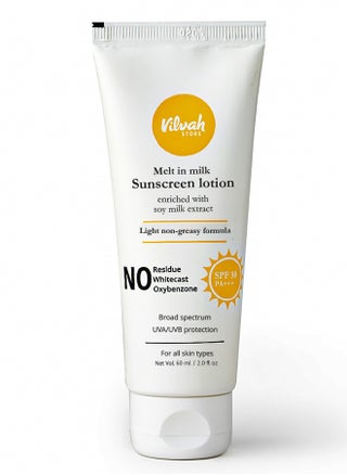 Melt In Milk Sunscreen Lotion SPF 50 PA+++ | No whitecast, residue and oxybenzone | Water Resistant and Acne Safe | enriched with soy milk extract - 60 ml - pzsku/ZE8CD3A4F75D64A1A5C96Z/45/_/1713933437/8955b03c-54ed-4c70-ae55-9b37744a5eaa
