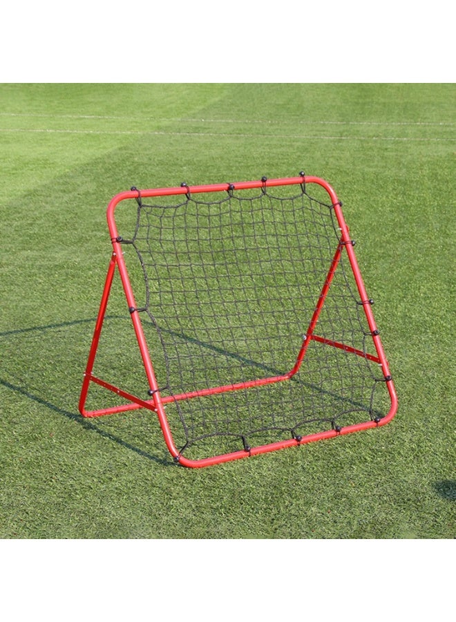 كيو كرة القدم كرة القدم Rebounder الصافية قابلة للطي التدريب Rebounder الهدف الصافية قابلة للتعديل سهلة الإعداد الحديد الإطار كرة القدم ارتداد مرة أخرى لكرة الطائرة كرة السلة البيسبول - Image 2