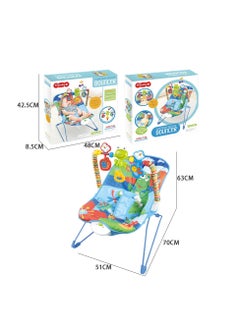 tiibaby Multifunctional Vibrating And Hanging Toys Baby Bouncer Seat  Infant to Toddler Rocker 0-30 Months  - Image 4