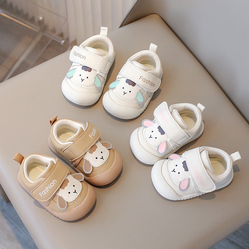 Men'S Baby Shoes 2025 New 1-2 Years Old Baotou Soft Sole Women'S Toddler Infant Non-Slip Shoes - Image 3