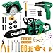 Vextronic Kids Tool Set 36 PCS with Electric Toy Chainsaw Drill Circular Saw with Realistic Sounds Toy Tool Set for Toddlers 3 4 5 6 7 8 Pretend Play Kids Power Tools Kit Gift for Boys Girls - Image 2