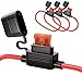 MCIGICM Inline Fuse Holder 10 Gauge Waterproof With 40 Amp Fuse 10 AWG 3 Pack - Image 2
