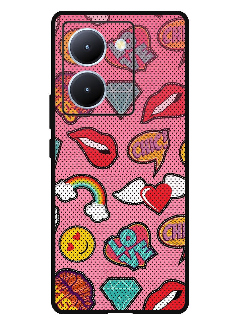 Theodor Protective Case Anti Scratch Shock Proof Bumper Cover For ViVo Y78 China Love Signs - Image 1