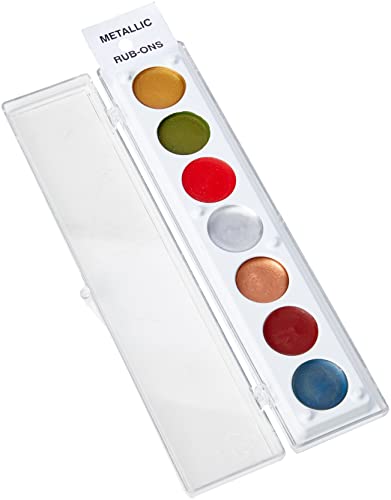 Craft Craf-T Products 32942 Kit Number 1 Metallic Rub-On 7 Colors Paint Set - Image 2
