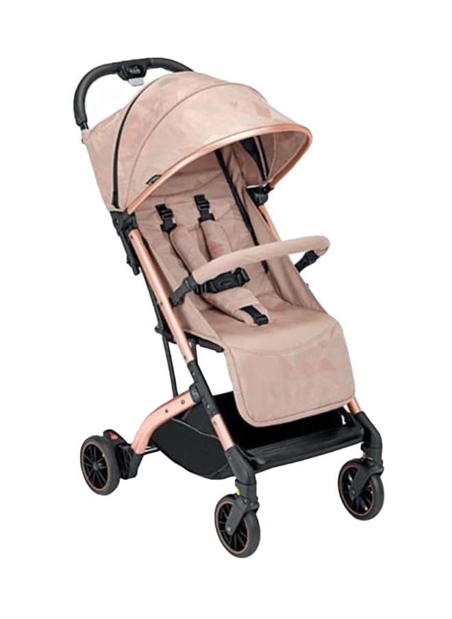 cam - Compass Baby Stroller 198, Pink, From 0 To 4 Years With Aluminium Frame, 5-Point Safety Harness - Image 1