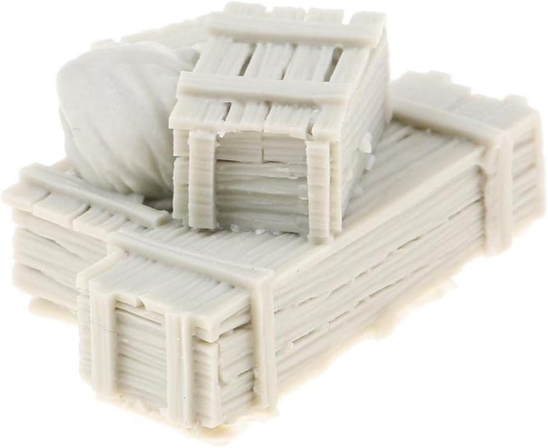 كلاراكو مجموعة نماذج راتنجية غير مطلية بمقياس 1/35، صناديق وحقائب، نموذج بناء ذاتي، لعبة حرب مصغرة، ملحق ديوراما - Image 2