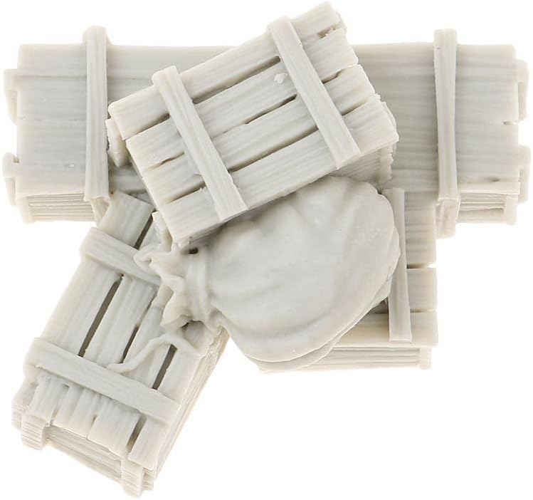 كلاراكو مجموعة نماذج راتنجية غير مطلية بمقياس 1/35، صناديق وحقائب، نموذج بناء ذاتي، لعبة حرب مصغرة، ملحق ديوراما - Image 1