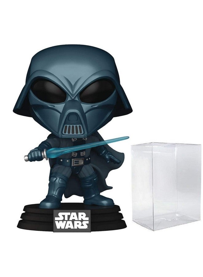 Funko Pop Star Wars Ralph Mcquarrie Concept Alternative Darth Vader Funko Pop Vinyl Figure (Bundled With Compatible Pop Box Protector Case) Multicolored 3.75 Inches - Image 1