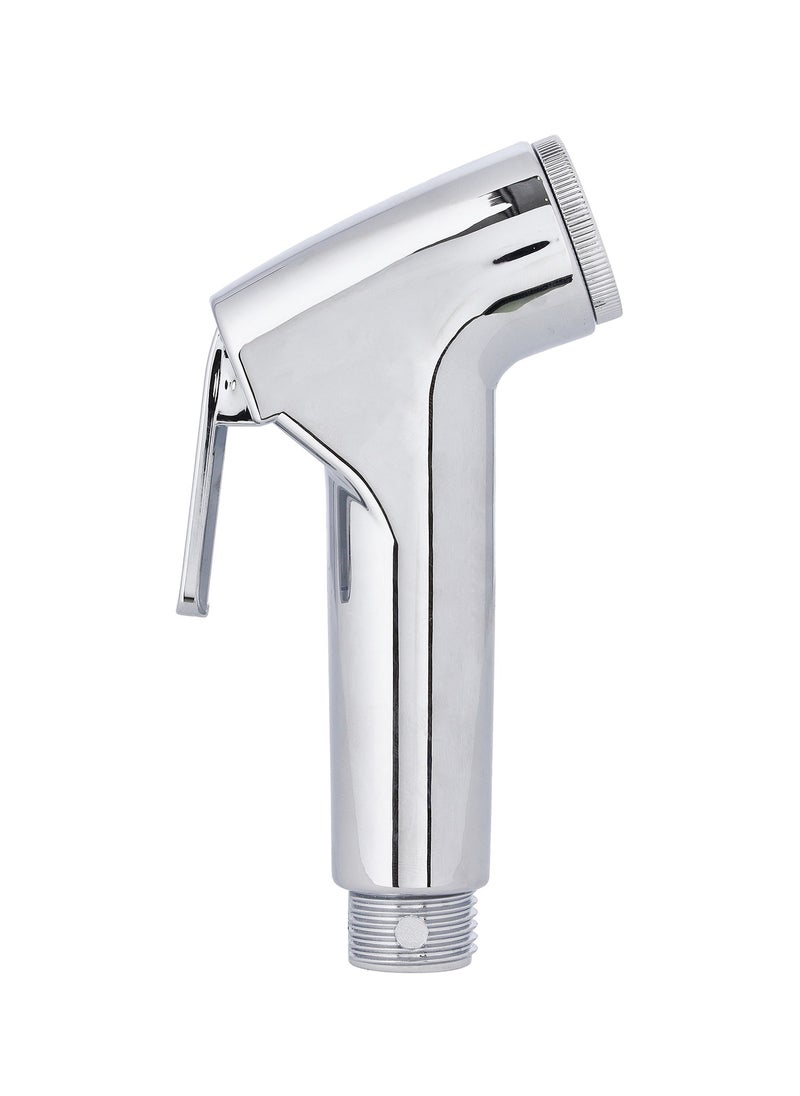 GEEPAS - Chrome Shattaf Set | Soft Spray, Non-Stop Water Jet With Easy to use Mechanism | High-Quality ABS Material And High Grade Chrome, 1/2" Standard Connector| For Bathroom Use GSW61106 - Image 1