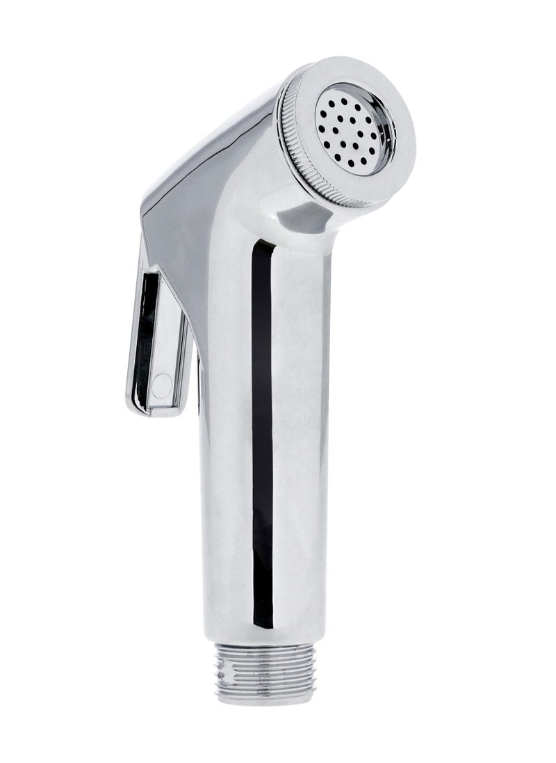 GEEPAS - Chrome Shattaf Set | Soft Spray, Non-Stop Water Jet With Easy to use Mechanism | High-Quality ABS Material And High Grade Chrome, 1/2" Standard Connector| For Bathroom Use GSW61106 - Image 1