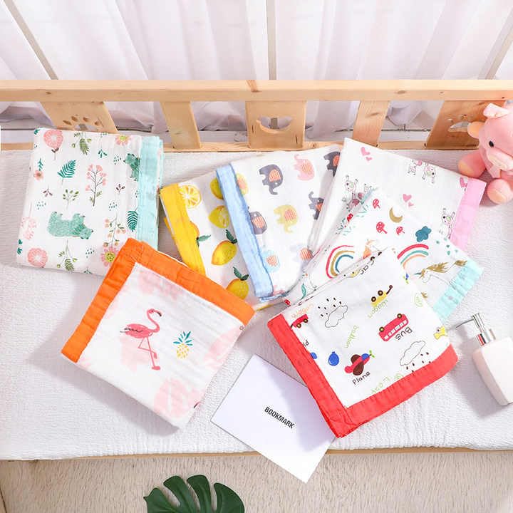Fabrify 100% Pure Organic Cotton 6 Layer Muslin Blanket for Baby | Ultra-Soft Baby Quilt Cum Wrapper Blanket, Swaddle for Newborns and Toddlers 0-3 Years (Random Design),(1 Nos) - Image 5