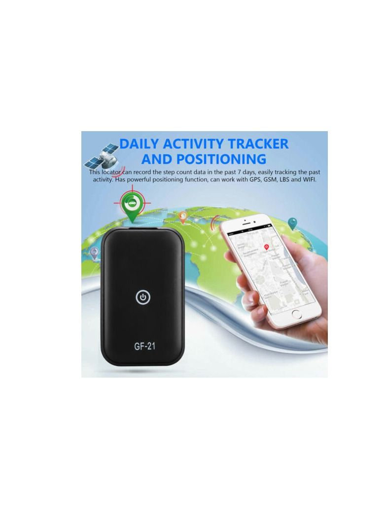 GF21 GSM Mini GPS Car Tracker Real Time Tracking Portable Vehicle Locator Device 