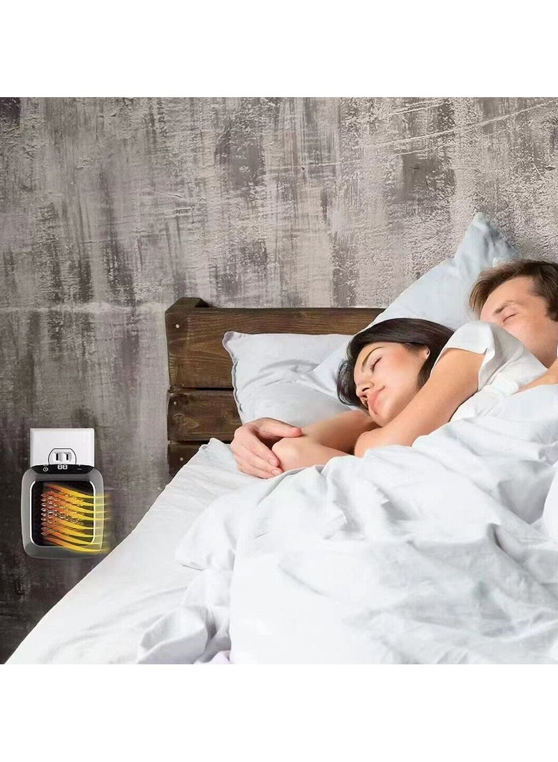 DubaiGallery 800W Portable Electric Space Heater Mini Fan Adjustable Thermostat for Room New - Image 4