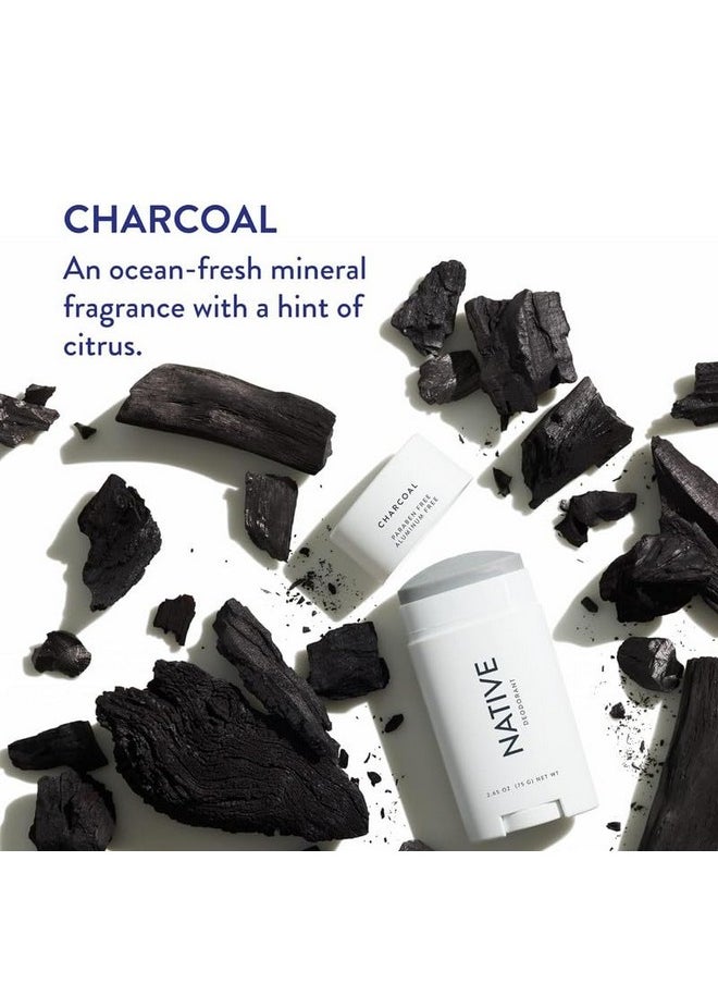 native Native Deodorant | Natural Deodorant for Men, Aluminum Free with Baking Soda, Probiotics, Coconut Oil and Shea Butter | Charcoal  - Image 5