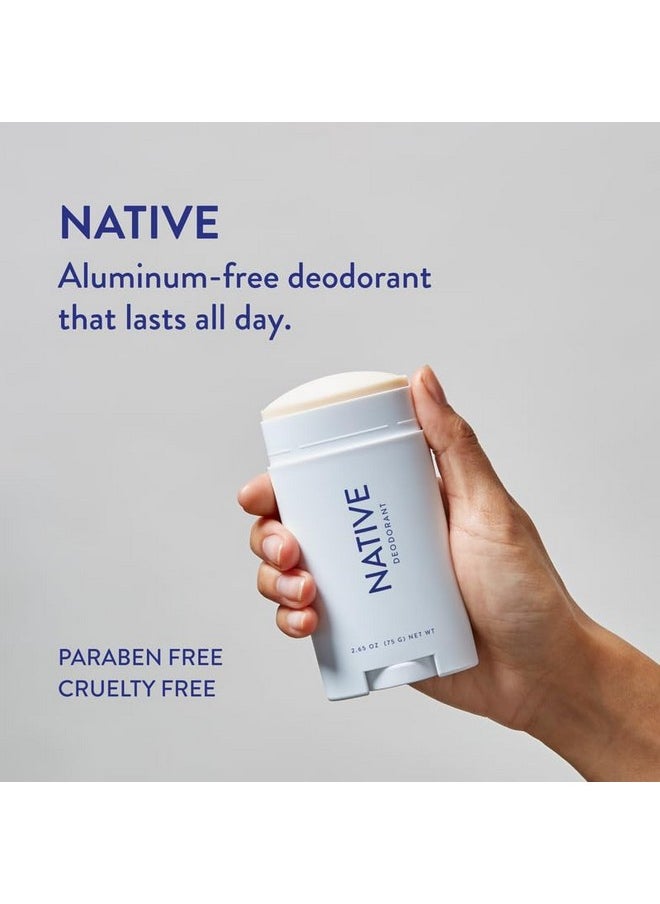 native Native Deodorant | Natural Deodorant for Men, Aluminum Free with Baking Soda, Probiotics, Coconut Oil and Shea Butter | Charcoal  - Image 3