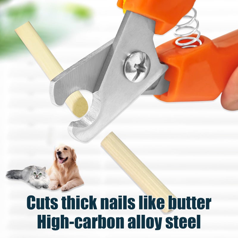 Bitbat Dog Nail Clippers 767C â€“ Heavy Duty Nail Trimmers for Large & Small Breeds, Easy-to-Use Pet Clippers for Thick Nails, Dog Toenail Clippers for Large Dogs - Image 2