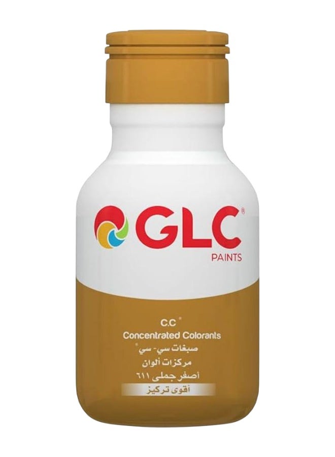 جي أل سي مركزات ألوان GLC للدهانات 40 مل- لون أصفر جملي عالي التركيز والثبات - Image 2