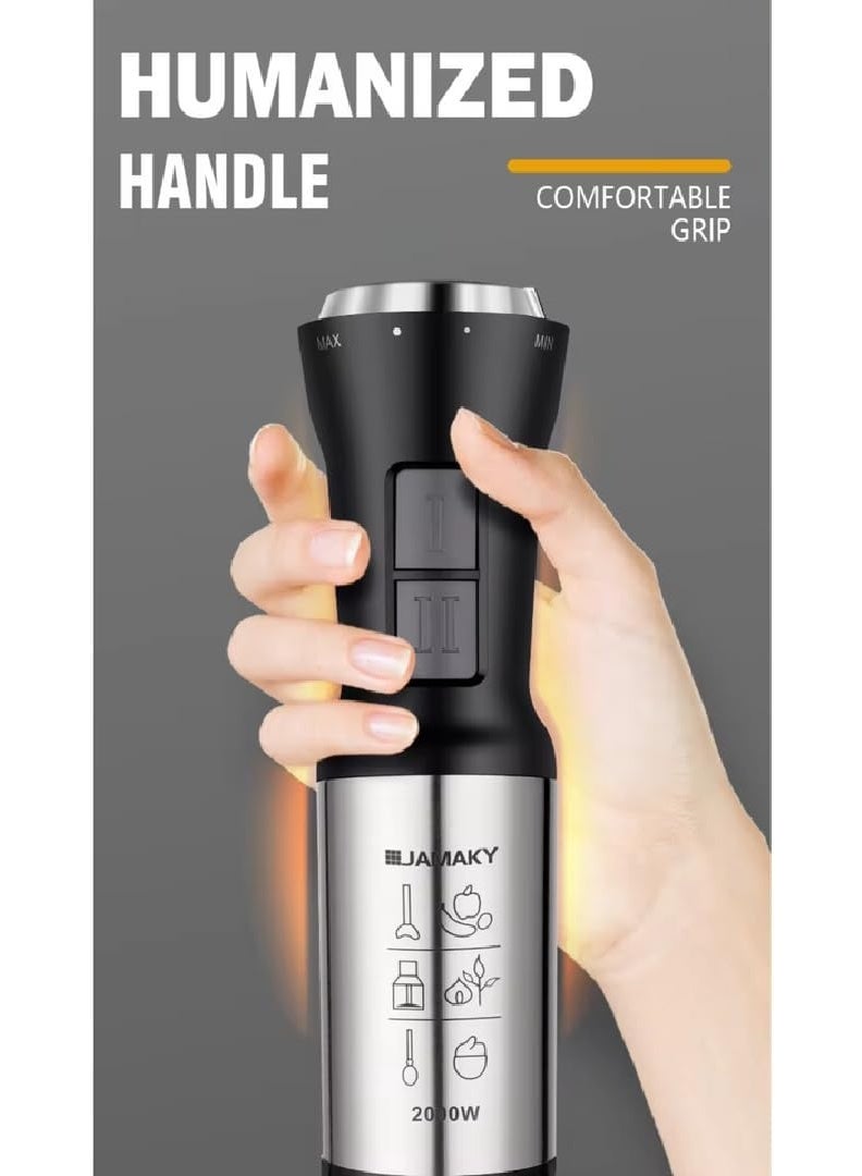 Jamaky JMK-3006 2000W Hand Blender - Image 4