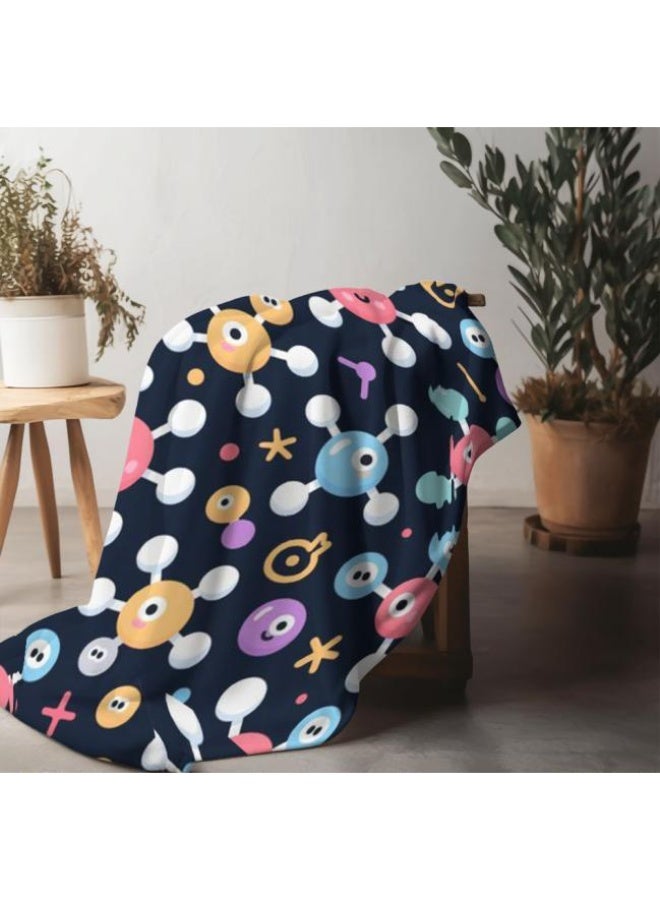 general Baby and children's cartoon flannel thin blanket (warm and comfortable, suitable for sleep, game use) 70cm*100cm - Image 4
