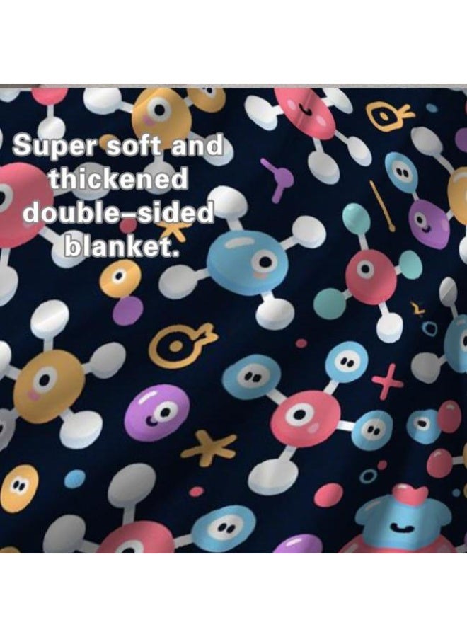general Baby and children's cartoon flannel thin blanket (warm and comfortable, suitable for sleep, game use) 70cm*100cm - Image 1