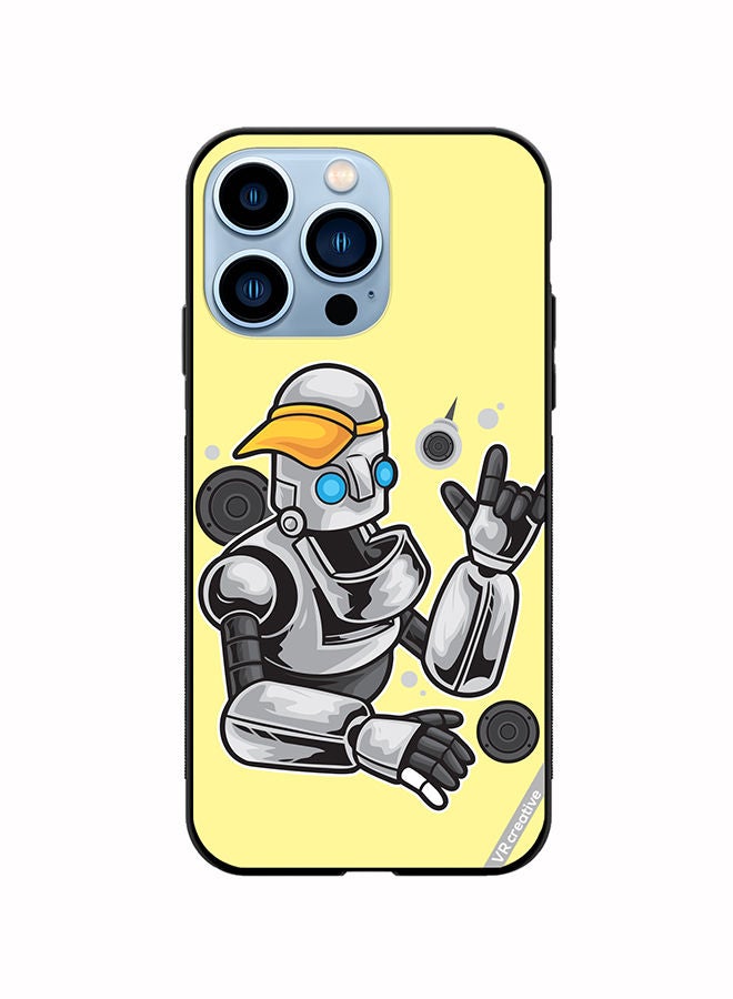 VR CREATIVE Protective Case Cover For Apple iPhone 13 Pro Cool Robot Design Multicolour - Image 1