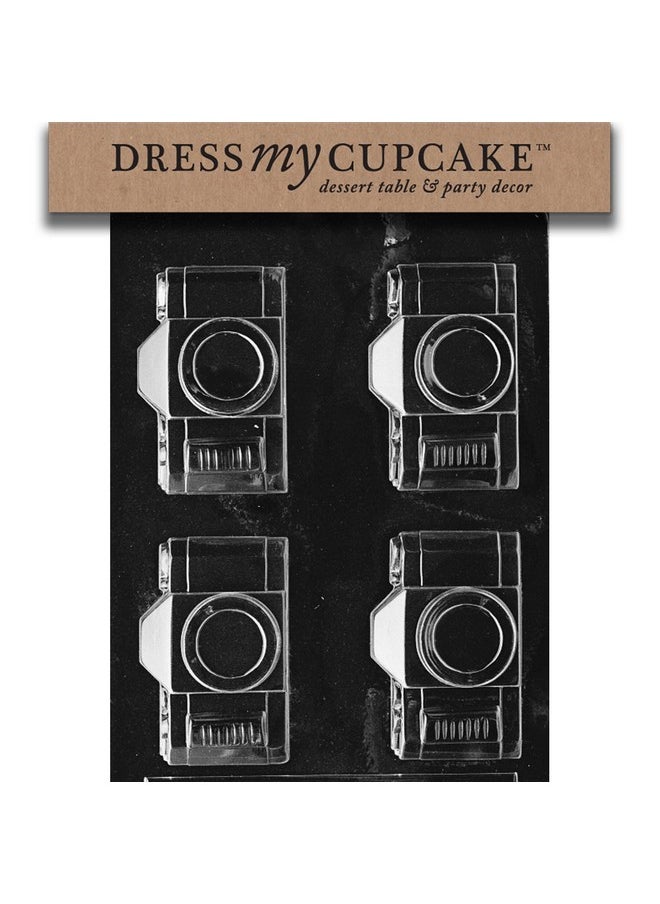 Dress My Cupcake Dress My Cupcake Chocolate Candy Mold, Camera Flat Back 
