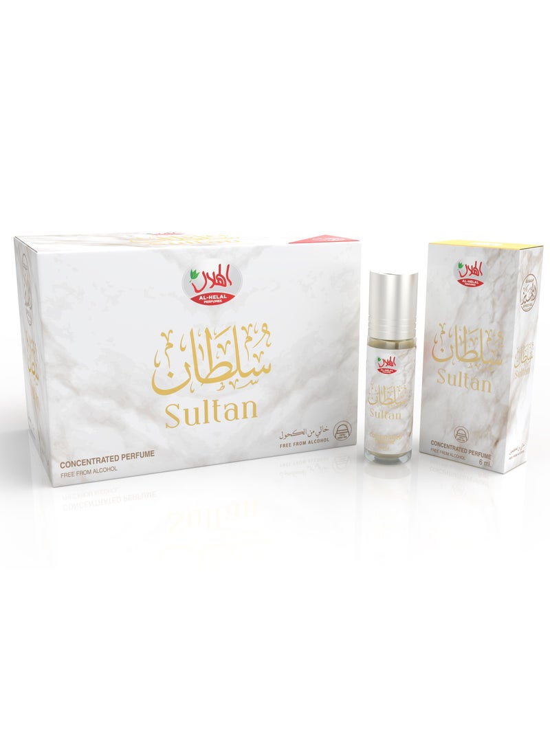 AL-HELAL Sultan Special perfume Oil 6ml*12pcs  - Image 1