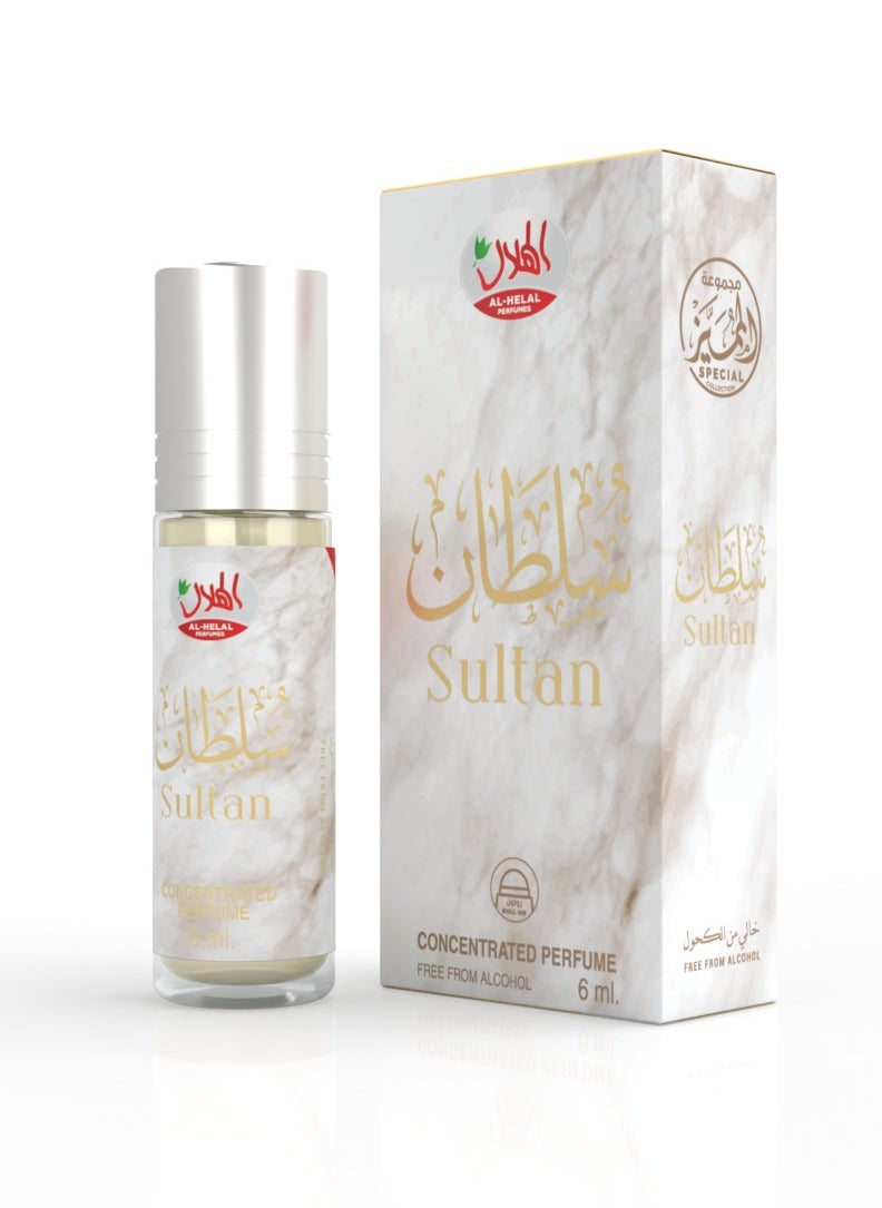 AL-HELAL Sultan Special perfume Oil 6ml*12pcs  - Image 3