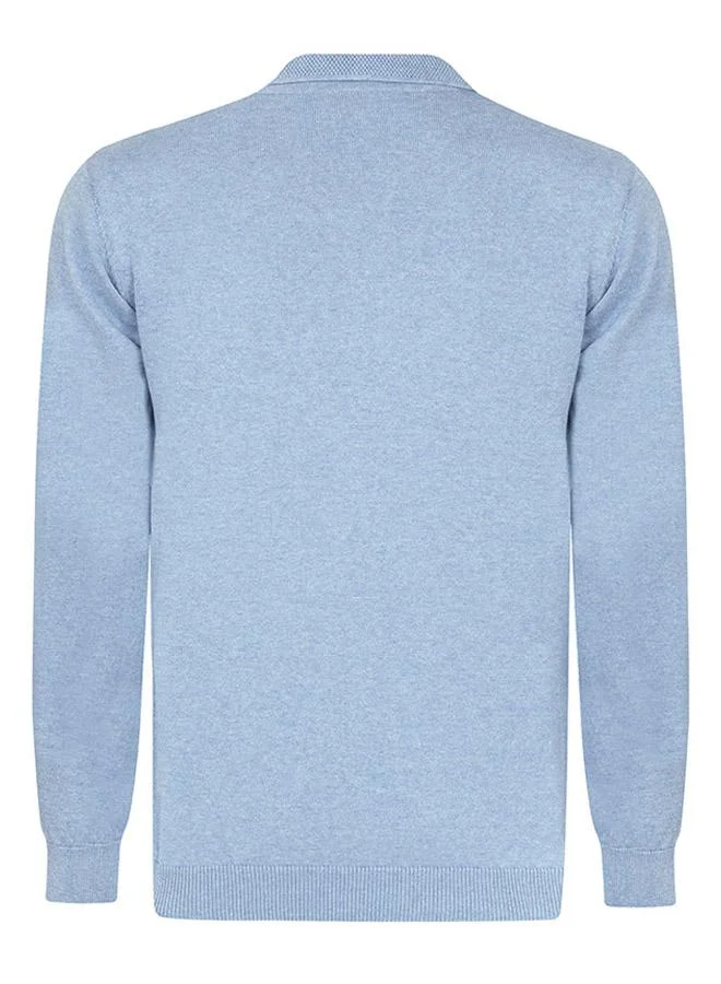 فيليكس هاردي Polo collar long sleeve jumper
