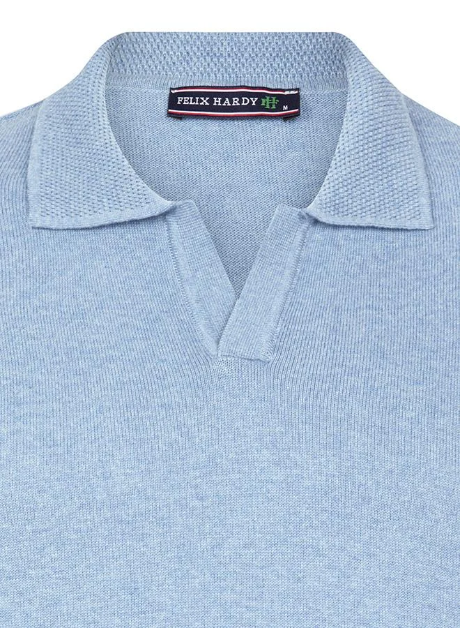 فيليكس هاردي Polo collar long sleeve jumper