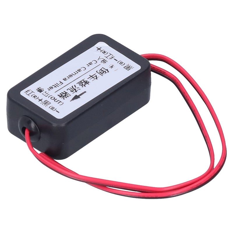 12V Backup Camera Rectifier Power Relay Capacitor Filter Anti Interference for Rear View - Image 3