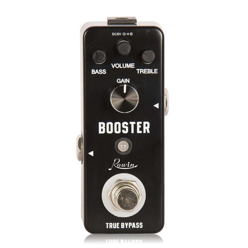 Rowin Booster Pedal with Rich Distortion Sound True Bypass LEF-318 - Image 1
